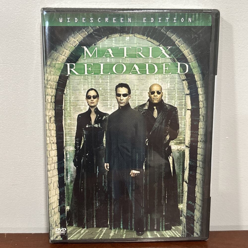 MATRIX RELOADED DVD, WIDESCREEN EDITION, NEW SEALED